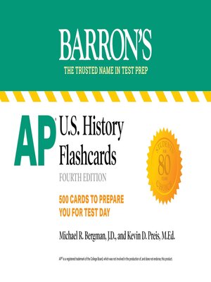 cover image of AP U.S. History Flashcards: Up-to-Date Review